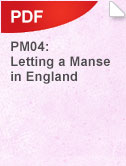 PM04Letting a Manse in England