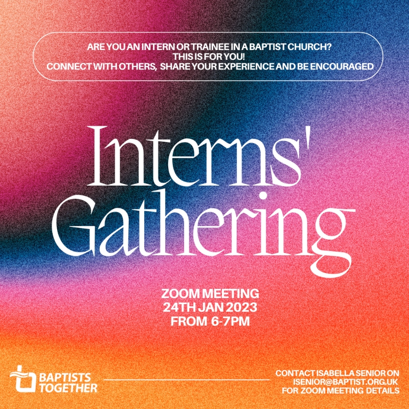 BU Interns' Gathering poster1