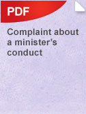 ComplaintAboutMinisterConduct