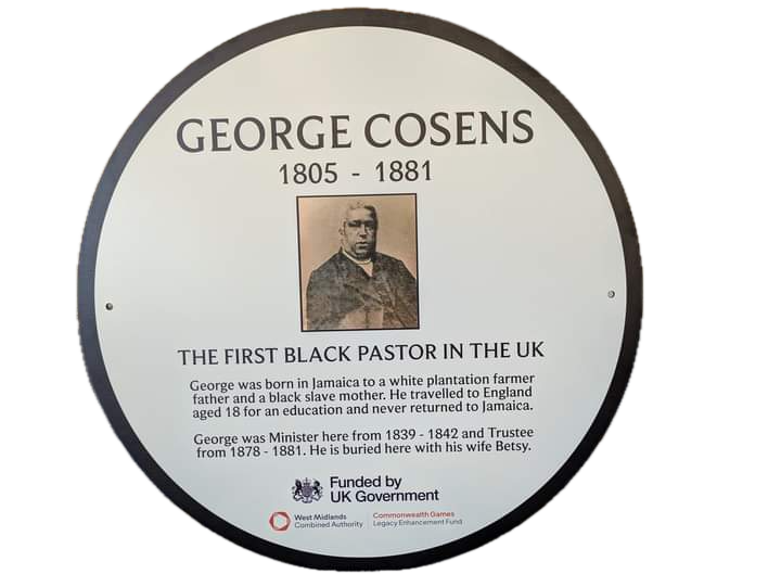 George Cosens plaque