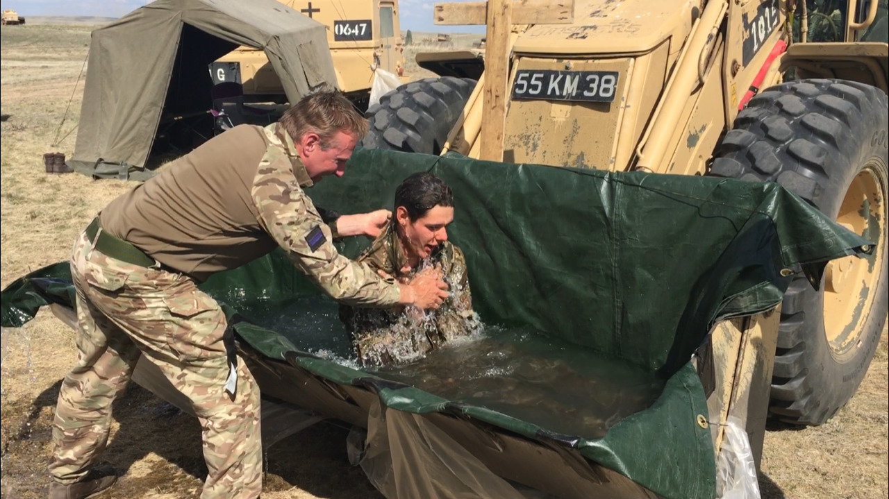 Stories - A baptism in a JCB2