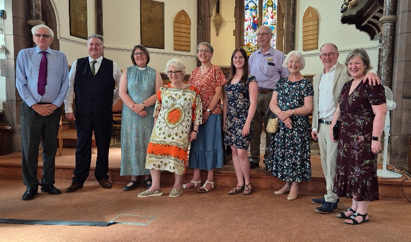 Mark Welch's induction at Dagnall Street Baptist Church