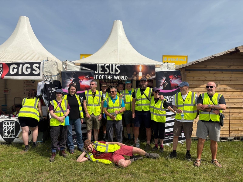 Chaplaincy team at Download