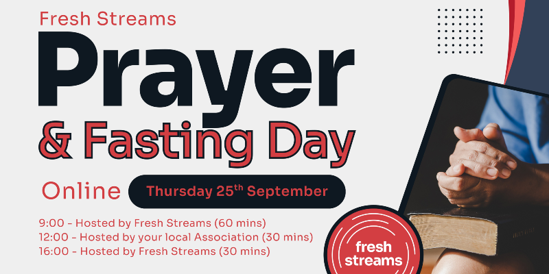 Fresh Streams Prayer and Fasti