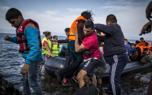 Refugee boat300