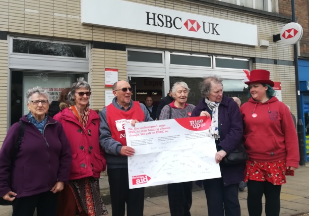 Shipley HSBC protest
