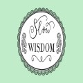 Slow Wisdom: Session 1