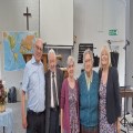 Laird Street blessed by Judy's visit