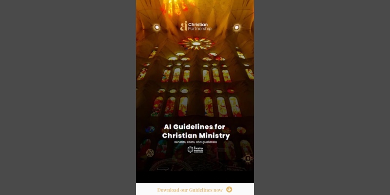 UK churches offered new practical guidelines for wise use of AI