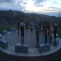 Sunrise gathering in Wirksworth